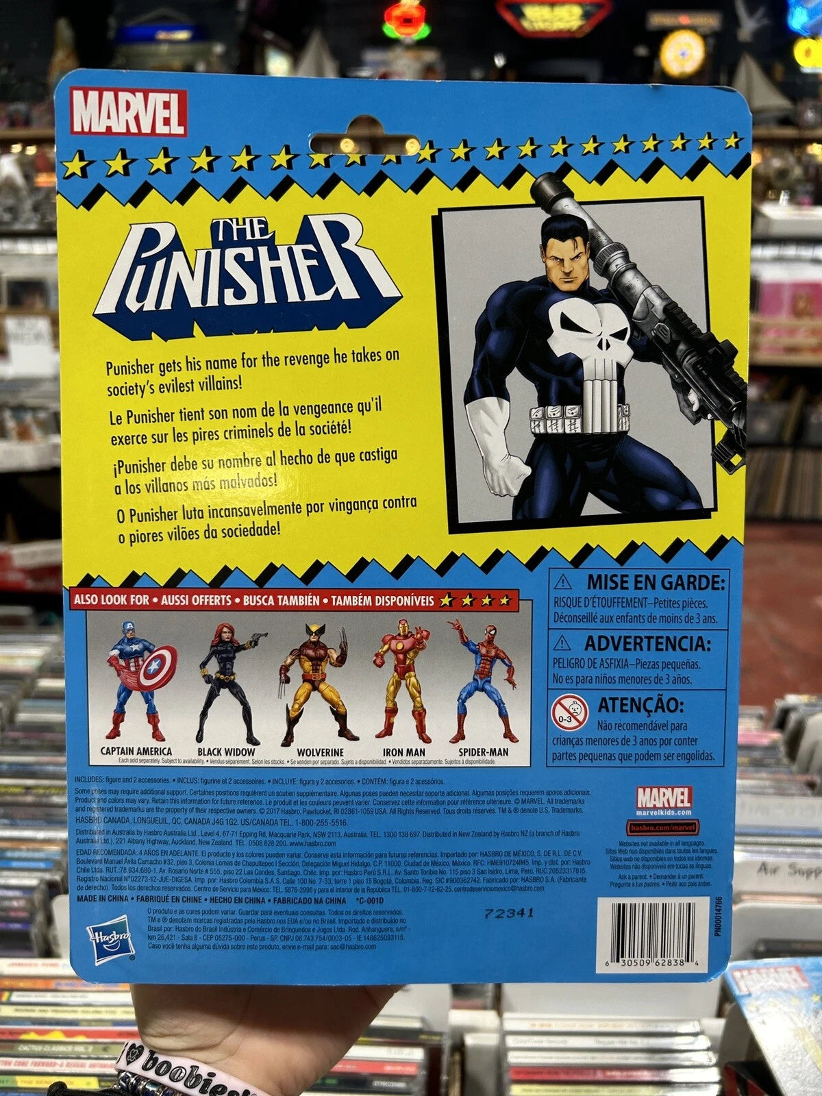 Marvel Legends The Punisher 2017 Retro Collection Action Figure Hasbro