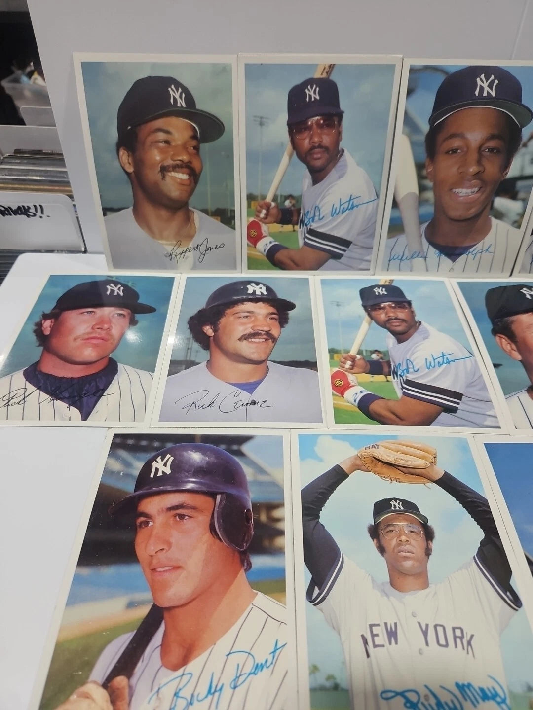 1981 TOPPS Super Home Team Collector's Cards New York Yankees Lot Of 15