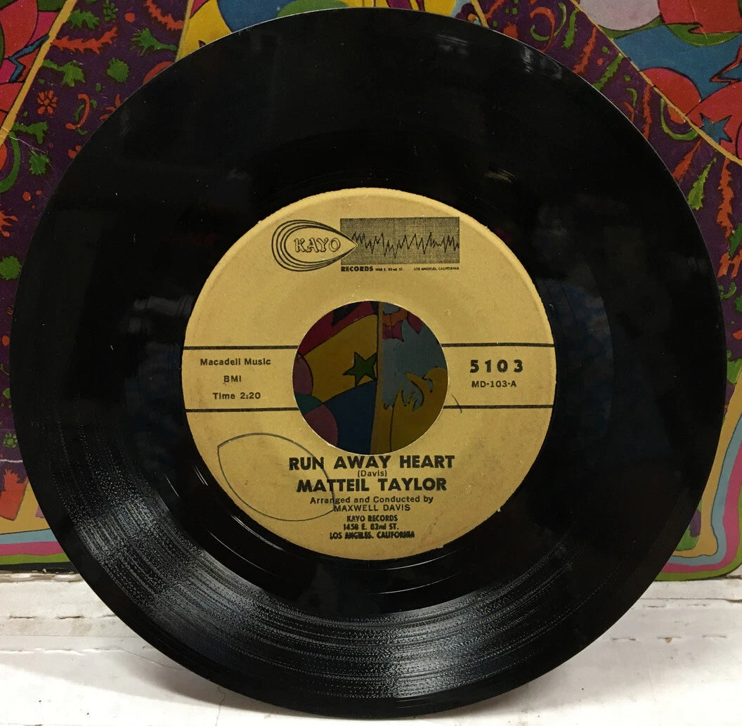Mattel Taylor Run Away Heart/Dream Or Reality 7” 5103