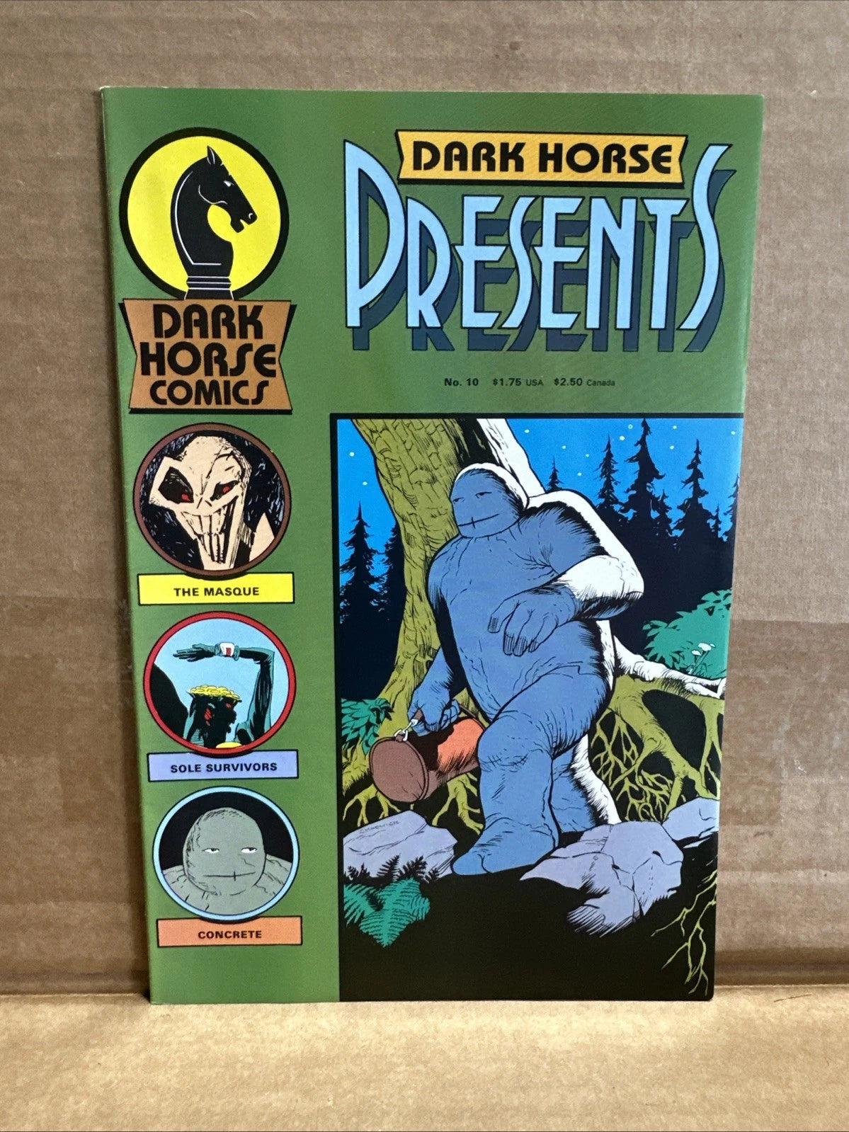 Dark Horse Comics Presents #10 1987 the Mask Masque, 1st Appearance VG