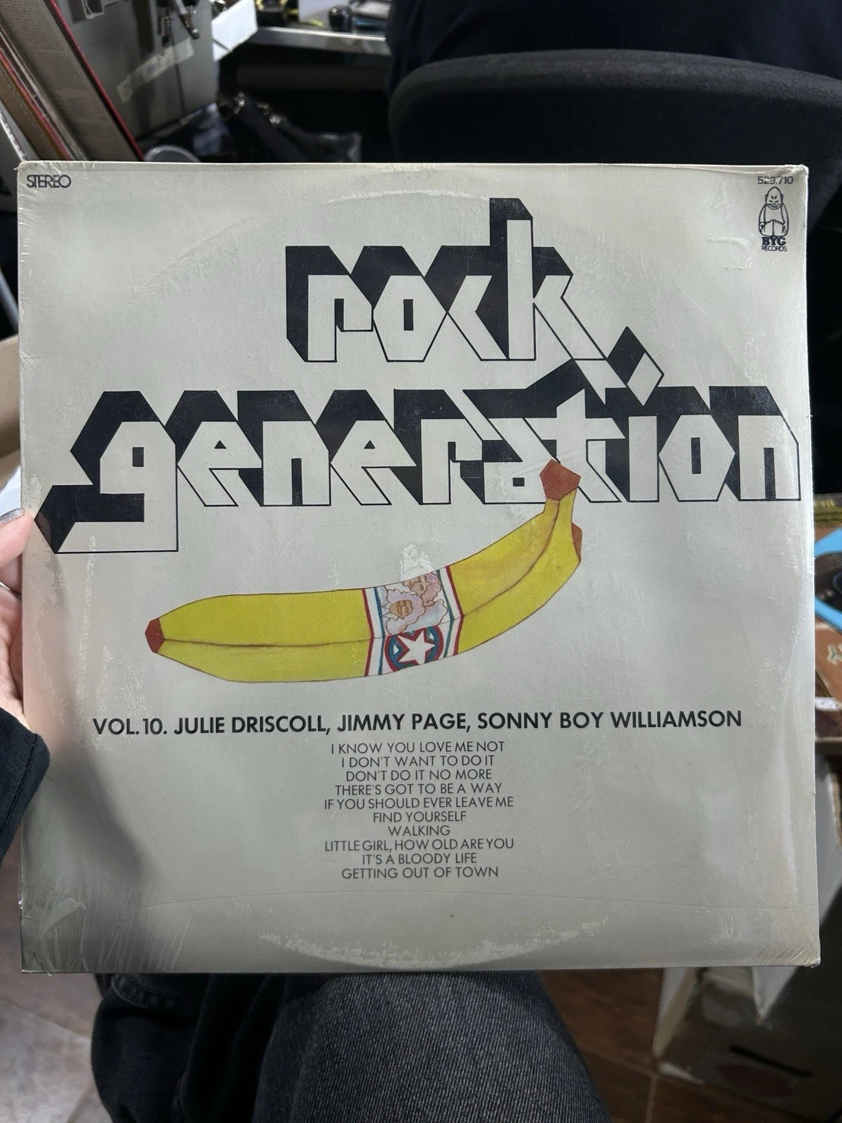 Julie Driscoll/Sonny Boy Williamson-Rock Generation #10 LP New Sealed Jimmy Page