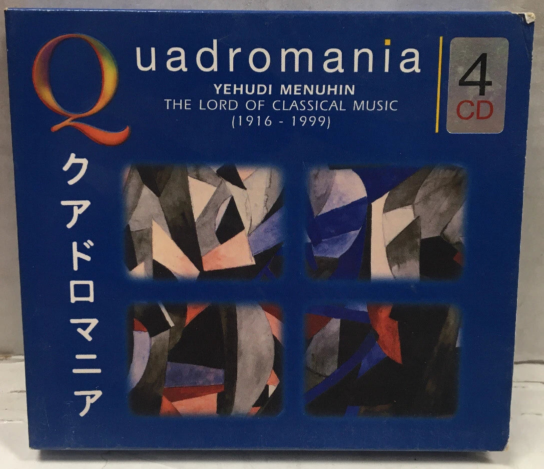 Quadromania Yehudi Menuhin The Lord Of Classical Music 1916-1999 CD Set