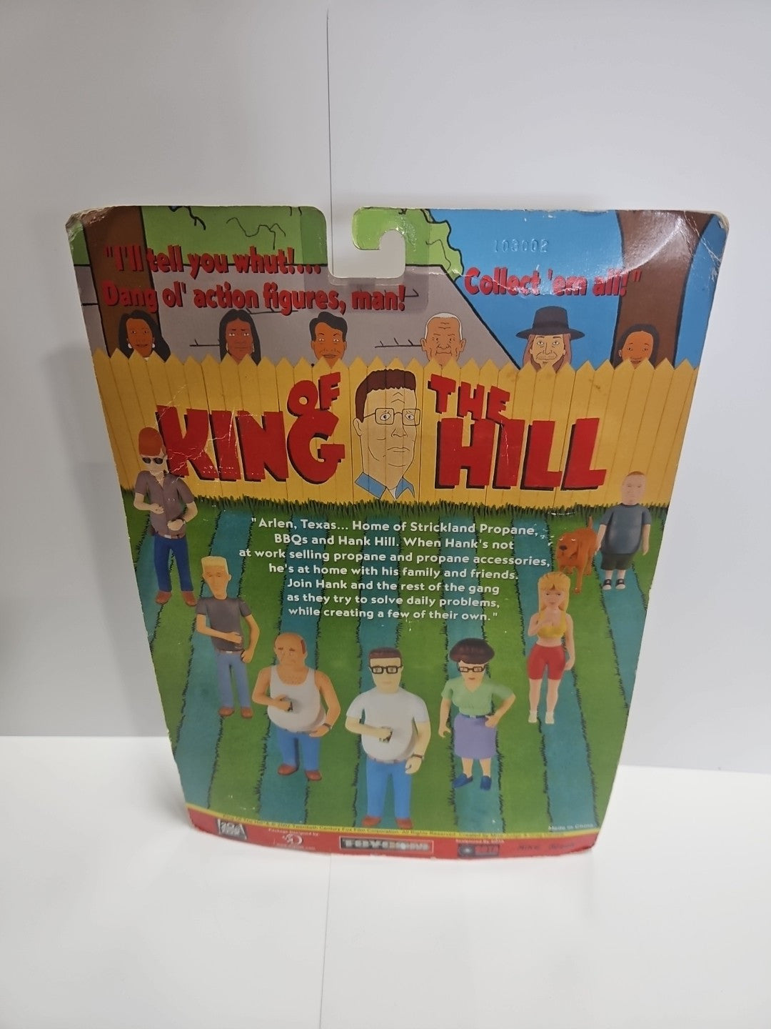 2002 Toycom King Of The Hill PEGGY HILL Action Figure Factory Sealed Pack