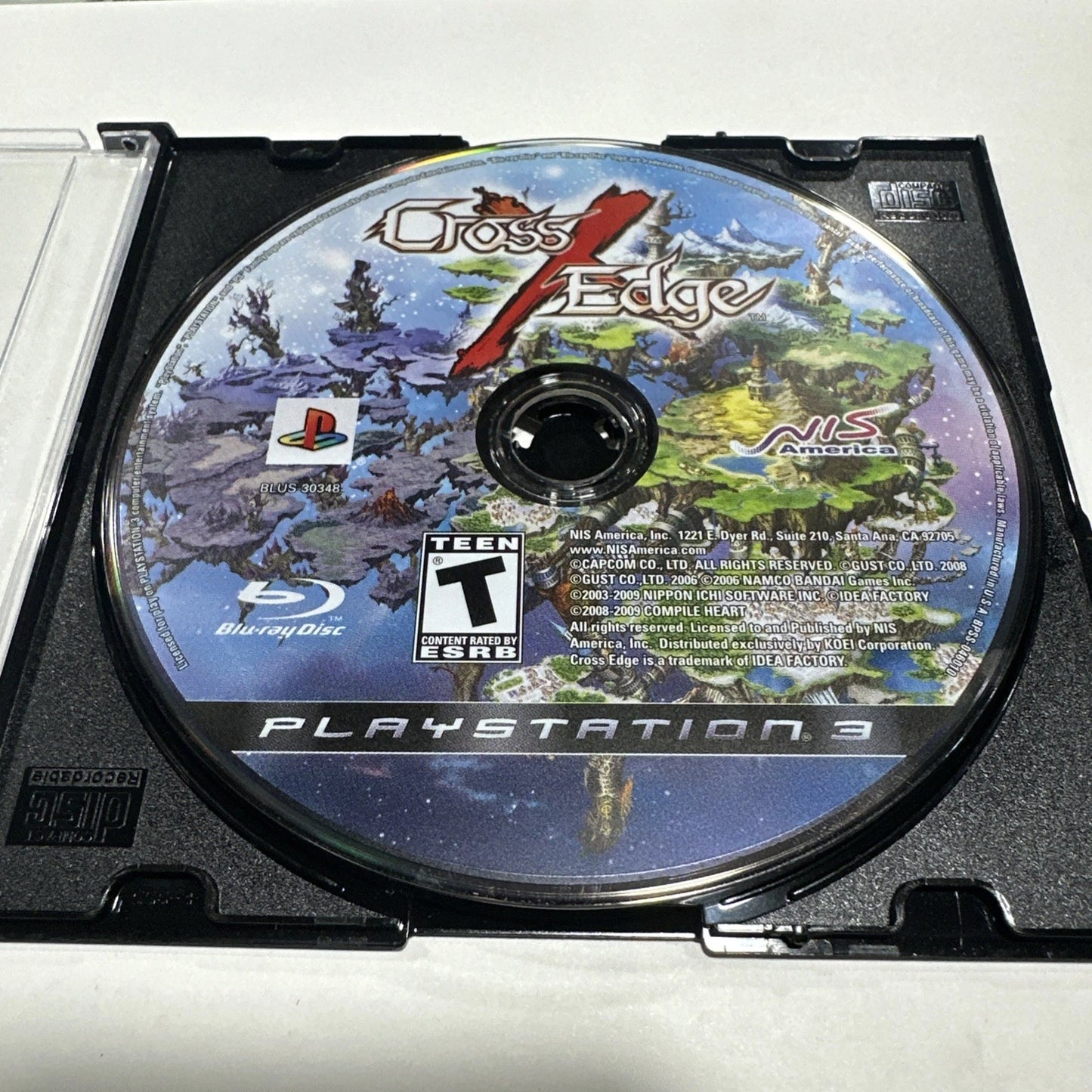 Cross Edge (Sony PlayStation 3, 2009) Disc Only EXCELLENT