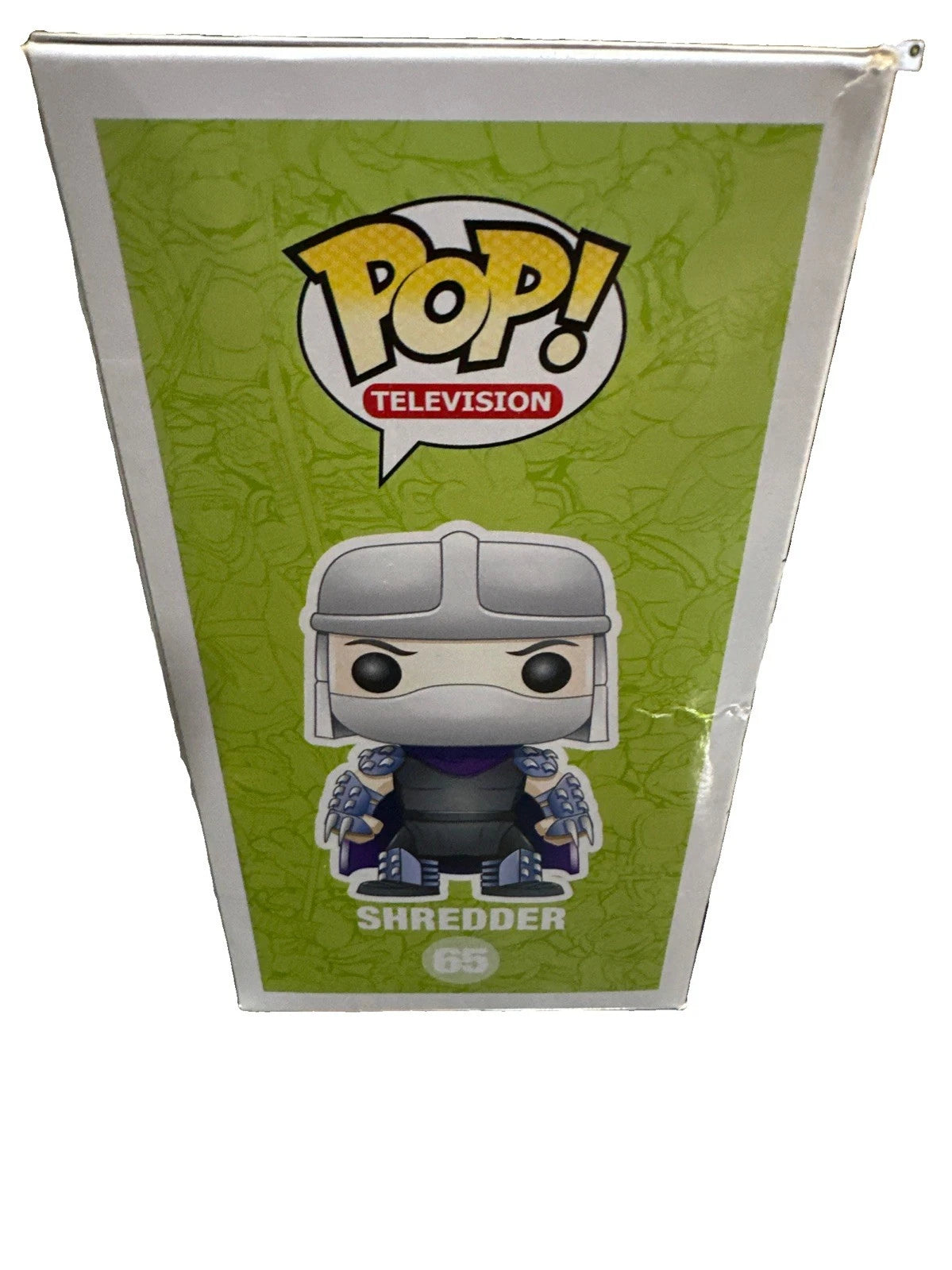 Funko Pop! Teenage Mutant Ninja Turtles Shredder #65 Damaged