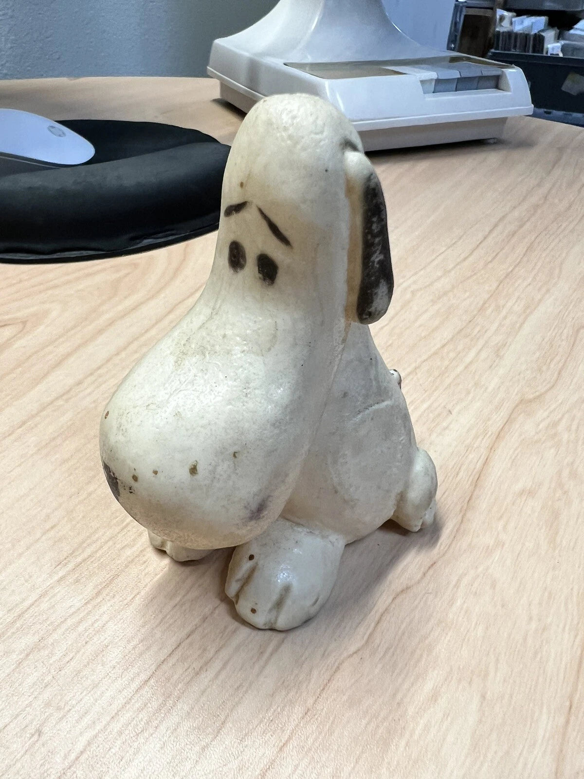 Vintage Snoopy 1965? Rubber Squeak Toy