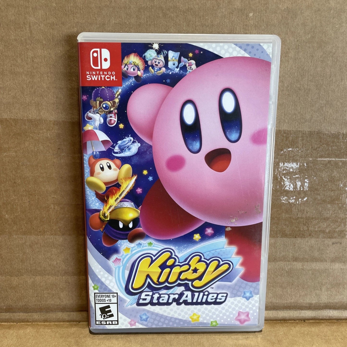 Kirby Star Allies (Nintendo Switch, 2018) Tested Authentic CiB Complete
