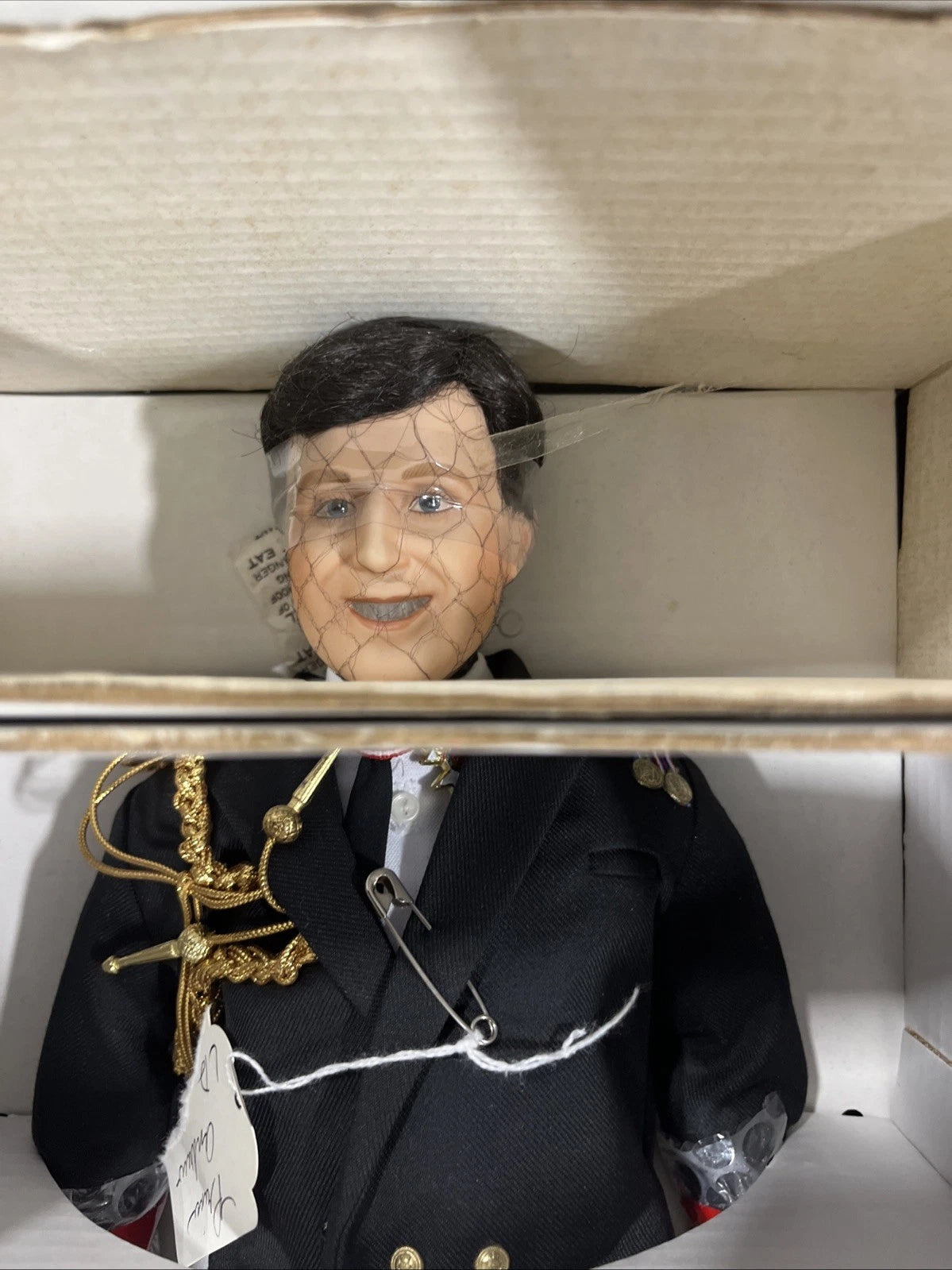 Prince Andrew Porcelain (Danbury Mint) NEVER TAKEN OUT.