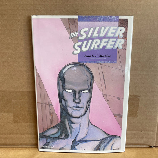1988 The Silver Surfer Parable Epic Comics by Stan Lee Moebius Hardcover