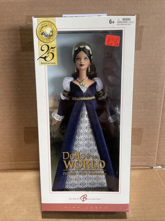 Mattel Barbie Dolls of the World 25th Anniversary Princess of the Renaissance