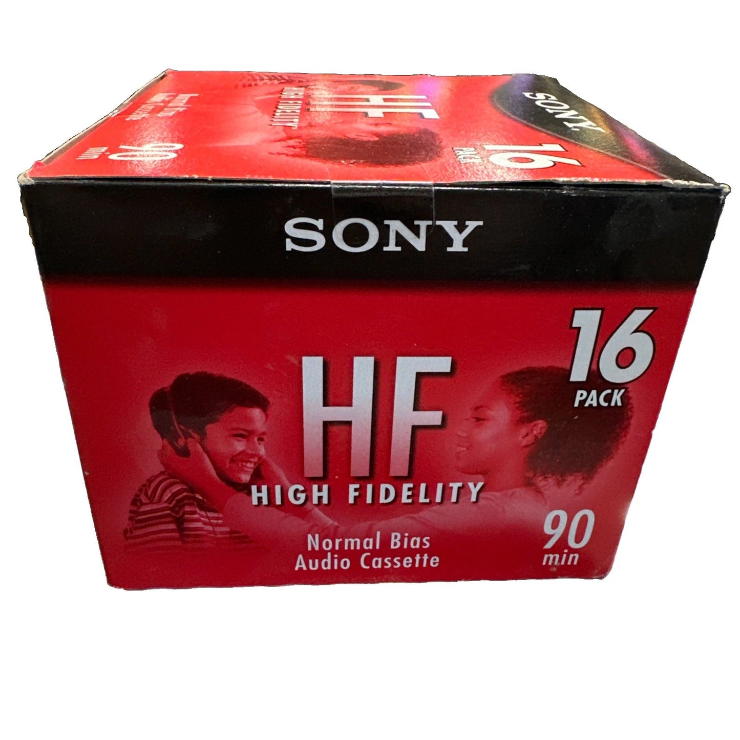 Lot of 16 Sony HF 90 Minute Blank Audio Cassette Tapes High Fidelity New