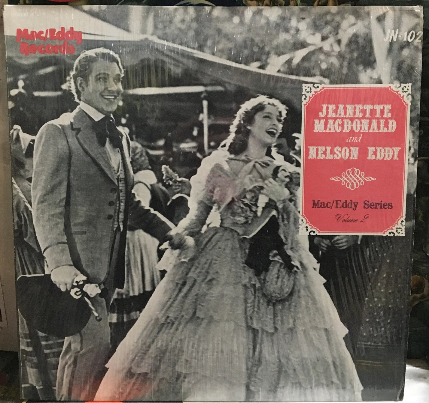 Jeanette Macdonald and Nelson Eddy Mac/Eddy Story Vol.2 Record JN-102