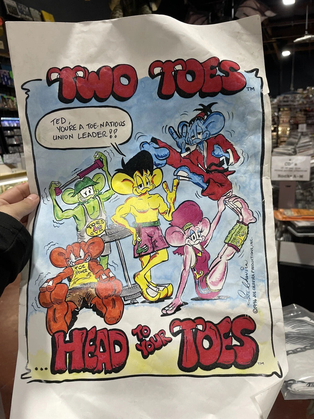 Two Toes Posters (2 of each)