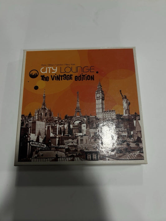 City Lounge: The Vintage Edition Paris/Milan/London/New York (CD, 4 Disc Set)