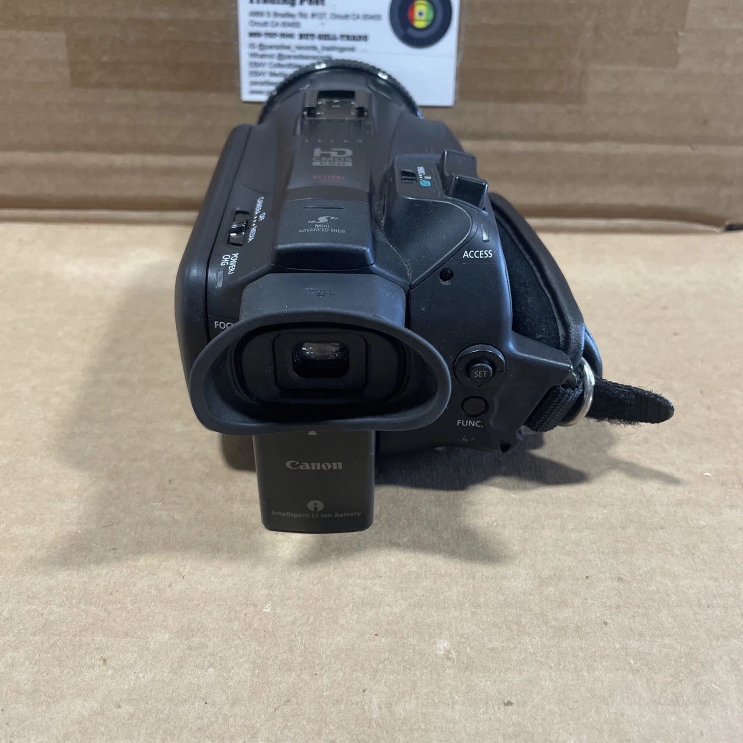 Canon Vixia HF G30 Full HD Camcorder & Opteka Titanium Series 0.3X HD Fisheye