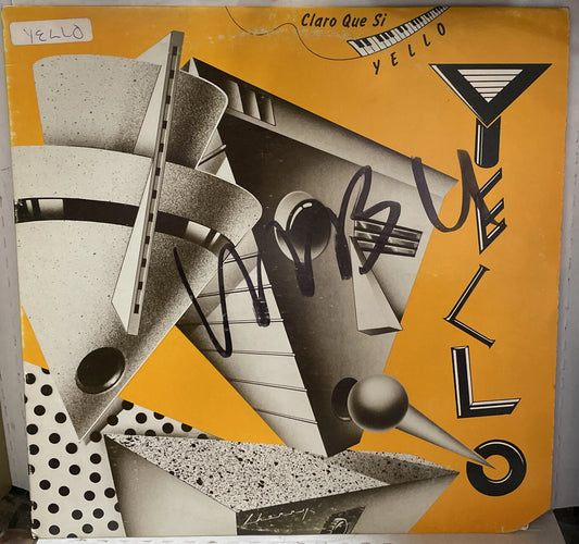 Yello Claro Que Si Record YL-8159 Orange Sleeve