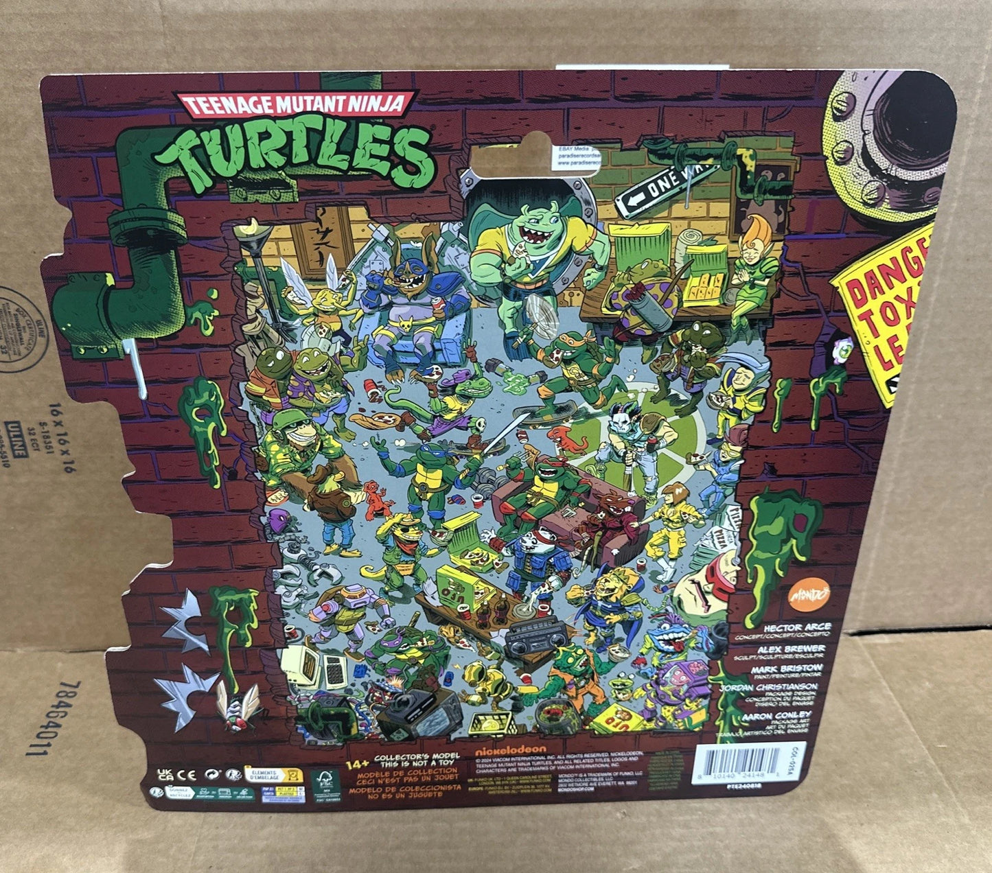 Mondo Gecko TMNT Action Figure with Skateboard