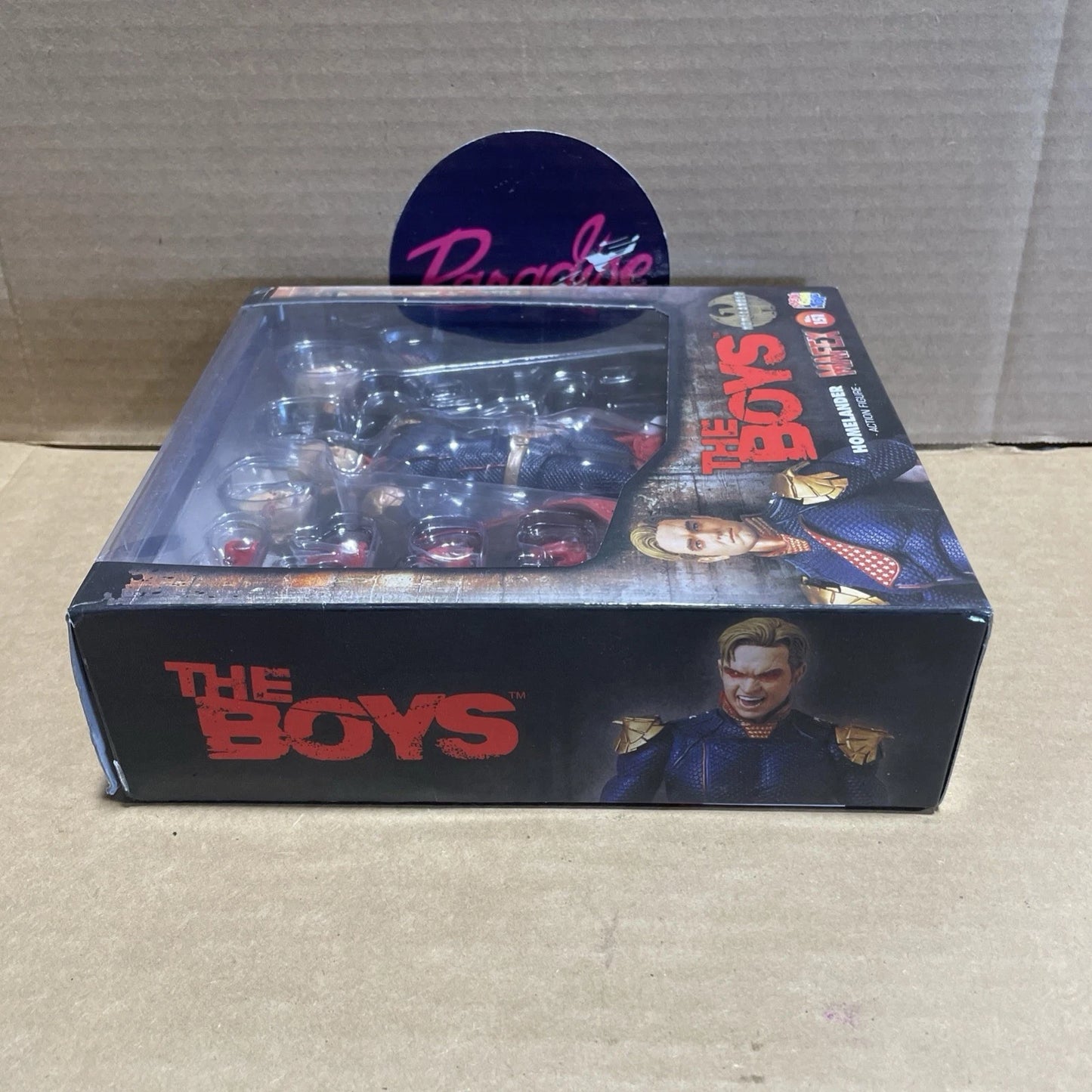 Medicom Toy The Boys MAFEX No.151 Homelander Action Figure Open Box