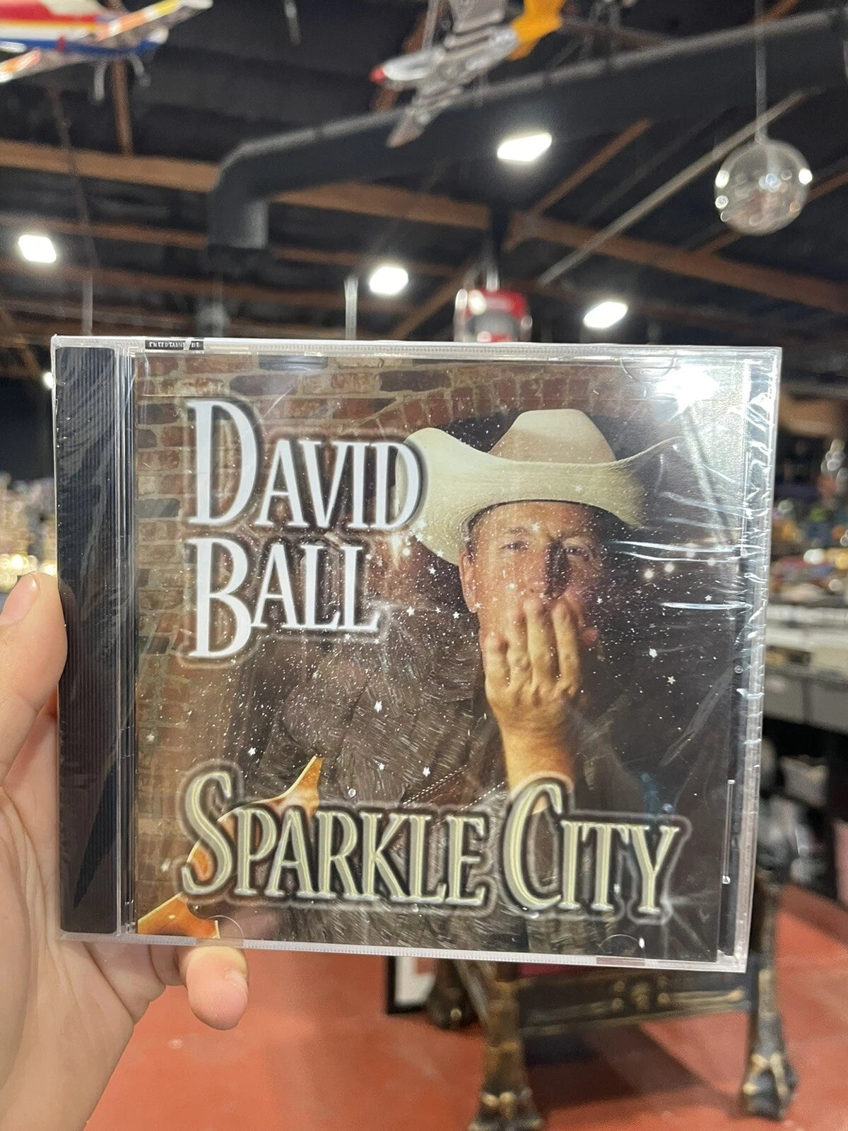 DAVID BALL - Sparkle City - CD - Sealed
