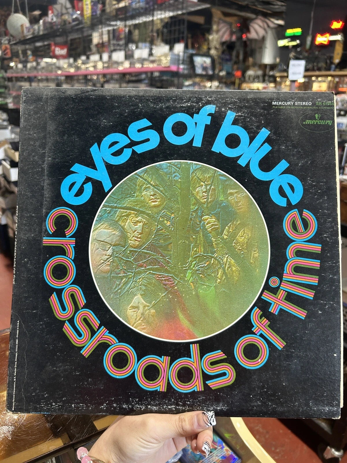 EYES OF BLUE “Crossroads Of Time” LP (Mercury 61184, orig ’68) vg+ psych prog