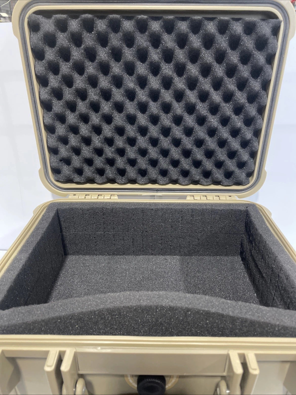 Apache 2800 Weatherproof Protective Hard Case TAN COLOR