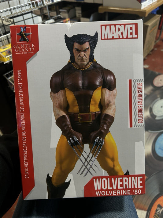 WOLVERINE '80 Collector's Gallery Statue Gentle Giant X-Men Marvel #997/1000