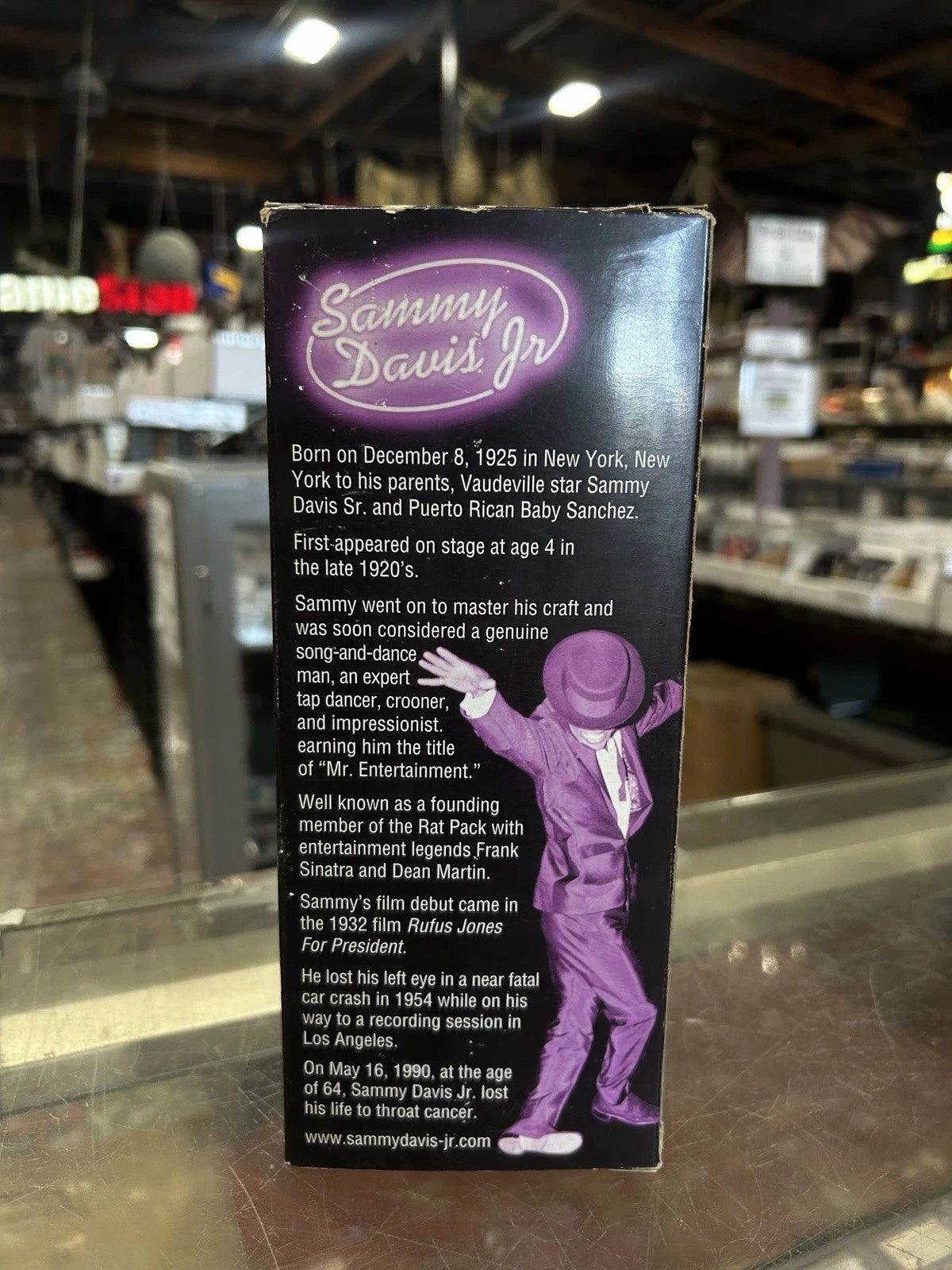 Sammy Davis Jr. "Rare" Bosley Bobber Bobblehead