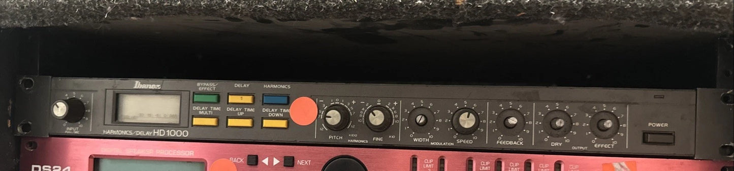 Ibanez Harmonics Delay HD 1000 Missing Knobs Tested And Working