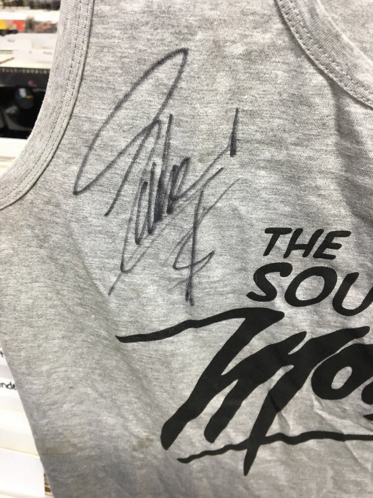 Eddie Money (R.I.P.) The Sound Of Money Autographed Large Shirt