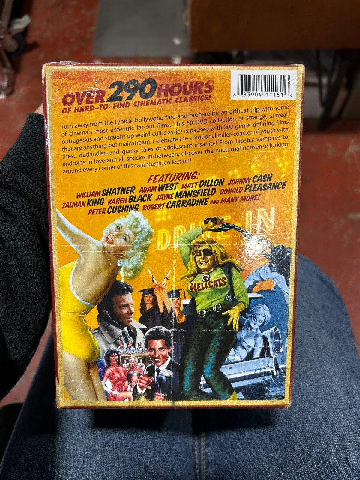 Drive-In Cult Cinema Collection: 200 Classic Features DVD 50-Disc Set RARE