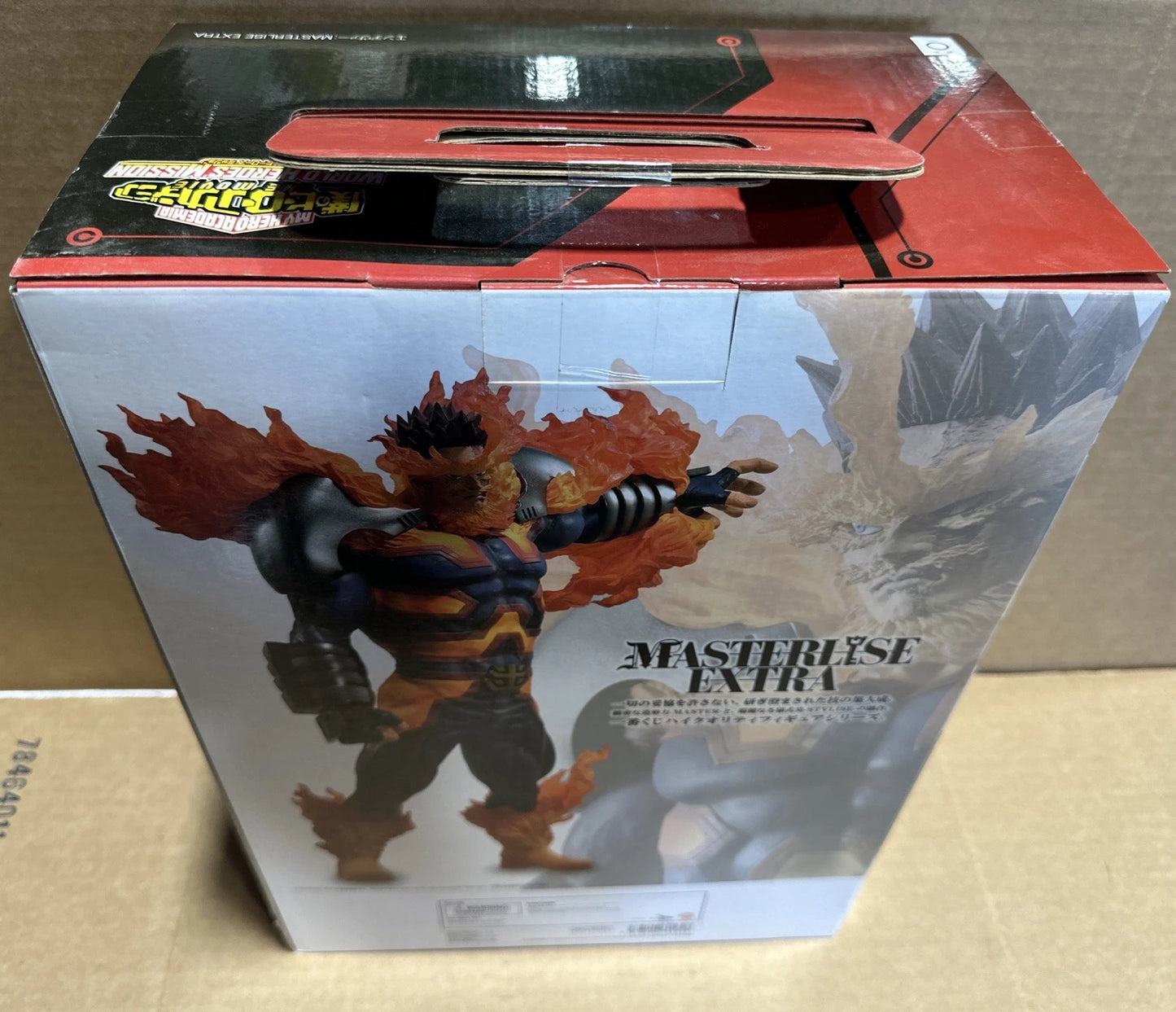 Bandai My Hero Academia World's Heroes Mission Endeavor Masterlise Figure SEALED