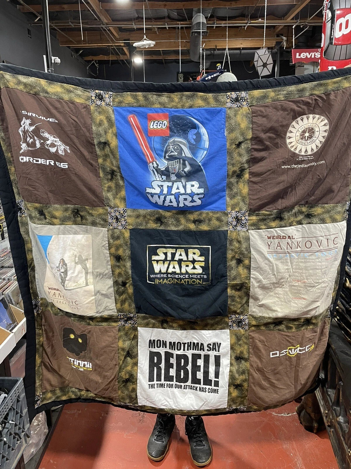Star Wars Custom Quilt Comforter Unique