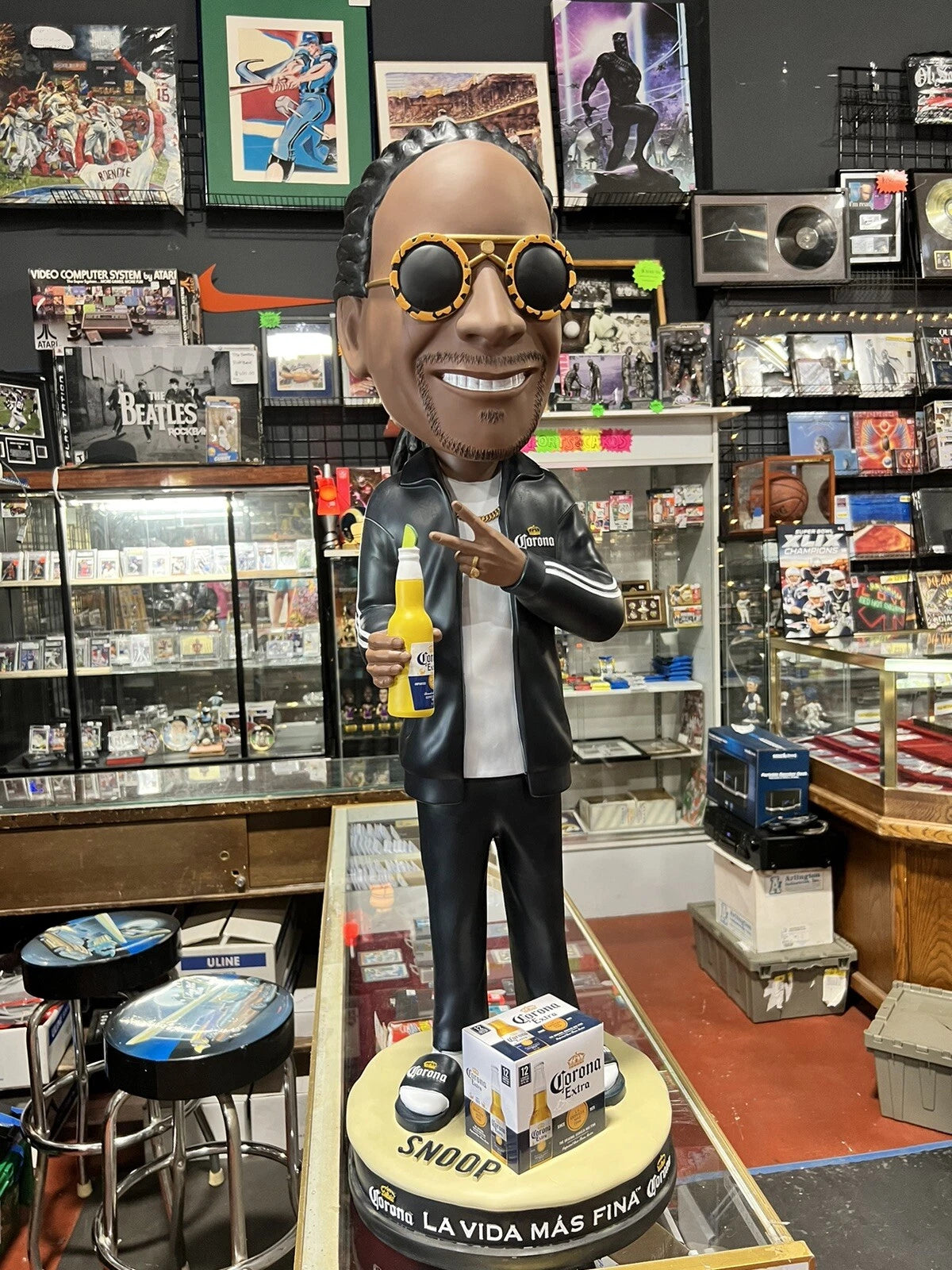 Giant Snoop-Dogg Bobblehead PICK UP ONLY Corona Promo Very Rare