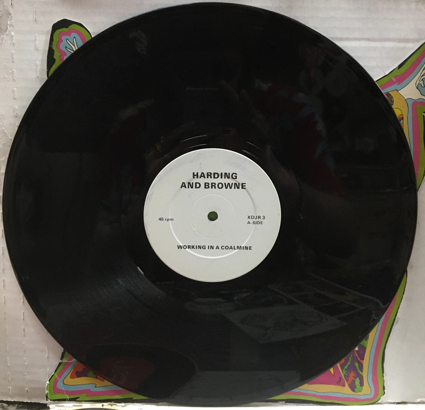 Harding And Browne Working In A Coalmine 12” UK Promo Single XDJR3