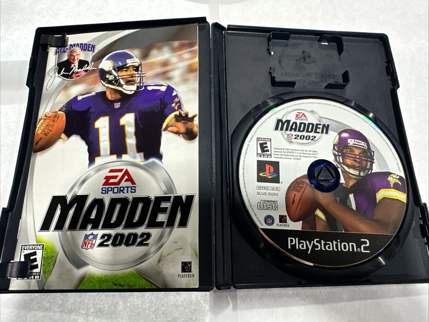 Madden NFL 2001-2004 PlayStation 2 PS2 Football Video Game Lot
