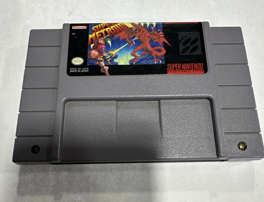 Nintendo Super Famicom SFC Super Metroid 1991 Cartridge Only