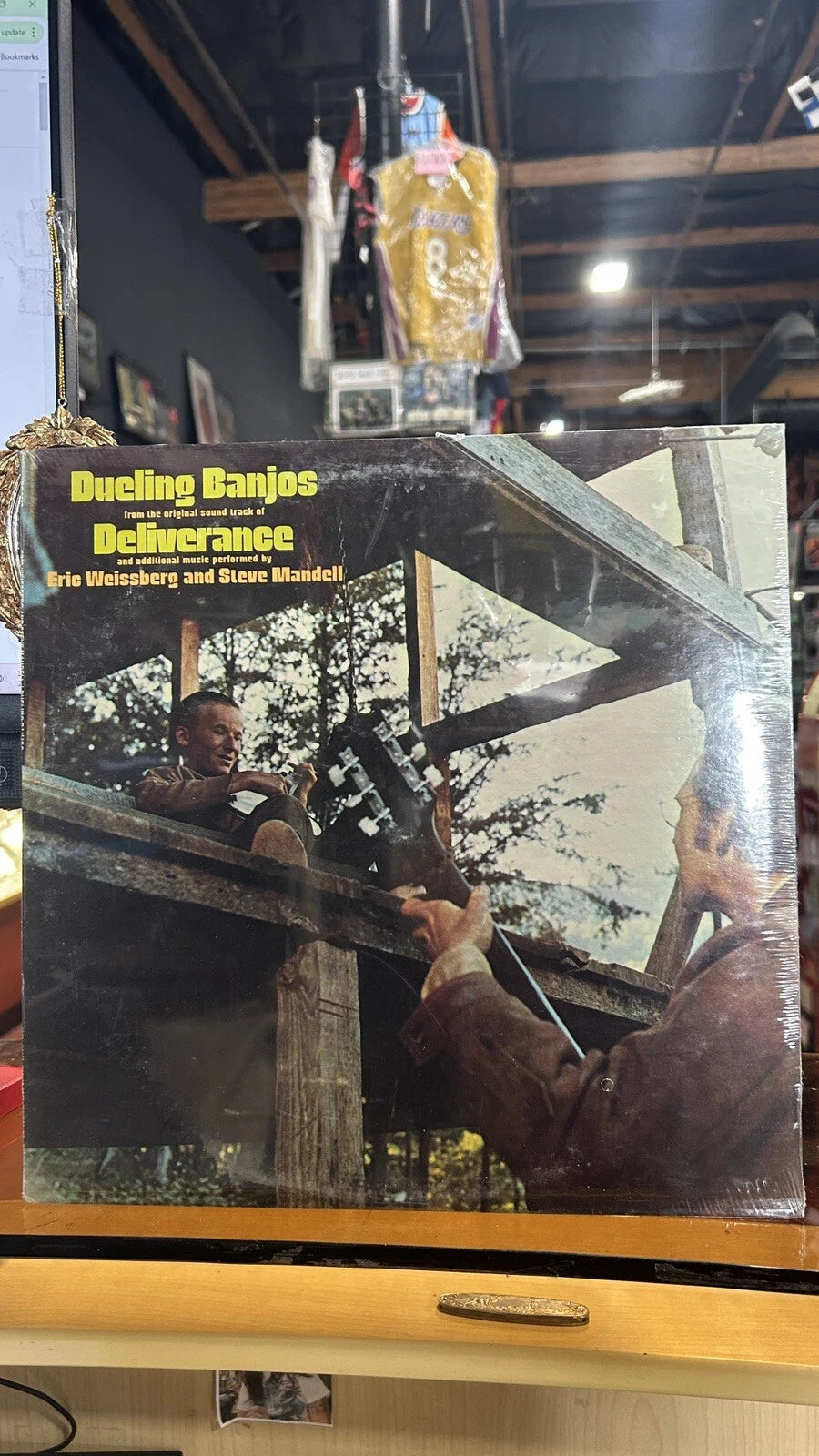 DUELING BANJOS Deliverance Soundtrack WB BS 2683 - Weissberg Mandel Sealed LP M