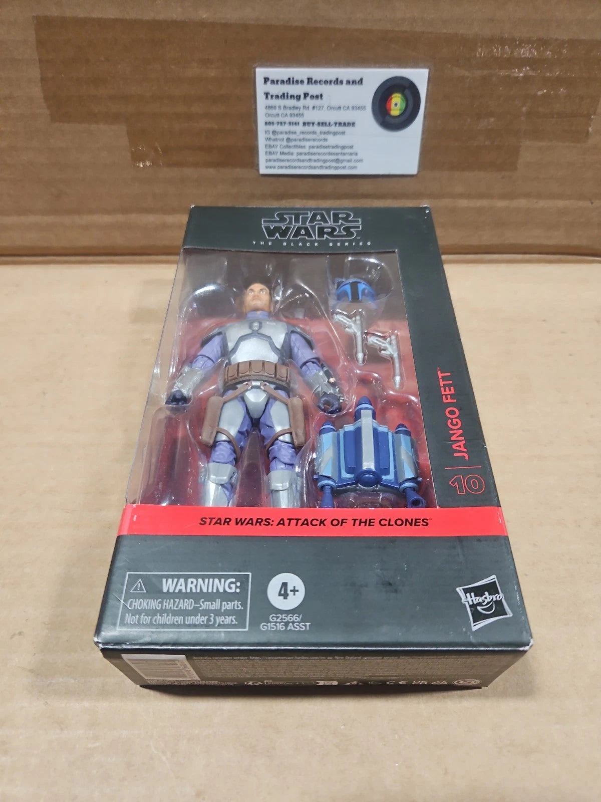 Star Wars The Black Series 6" Action Figure Jango Fett #10 New Sealed