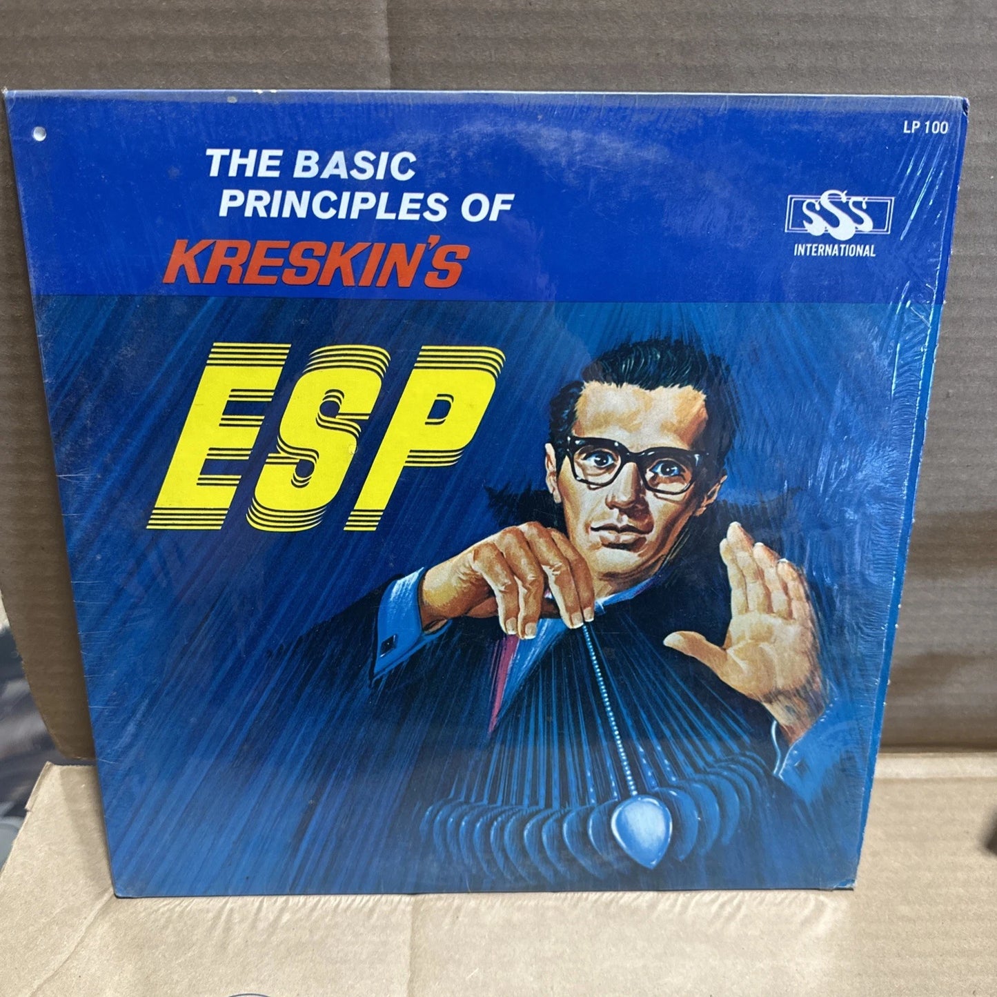 Kreskin’s Basic Principles of ESP LP-Exc Cover in Shrink vg+