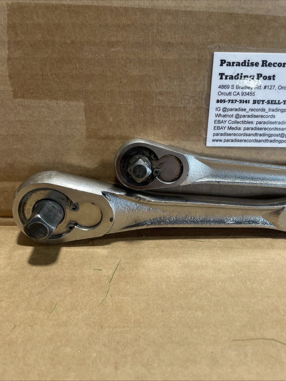 Craftsman 44809 1/2" Drive Push Button Release Ratchet Made in USA + 44808 USA