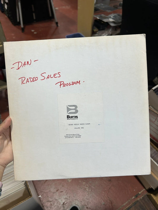 Various Artist : burns media radio album volume one BURNS MEDIA 12" LP