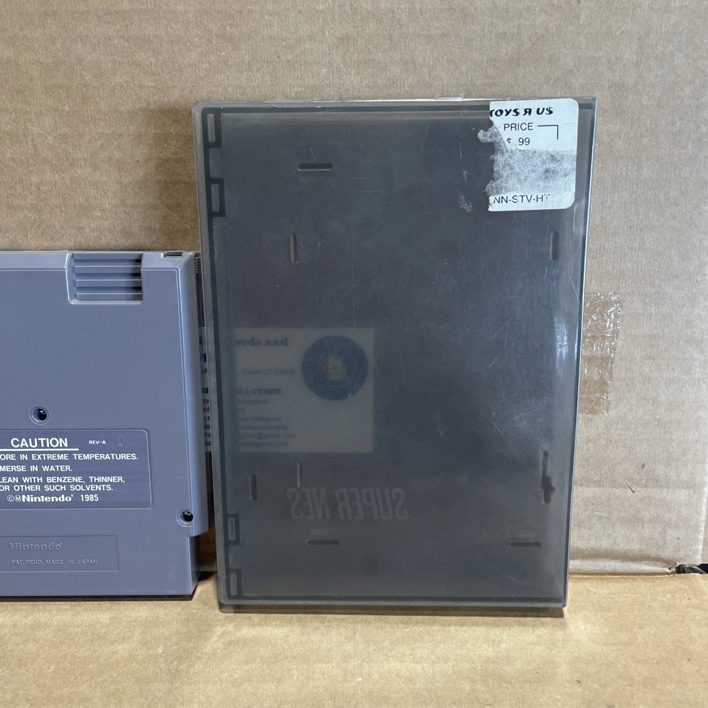 Nintendo Super Mario Bros. 2 Nintendo NES Game Cartridge Tested With Case