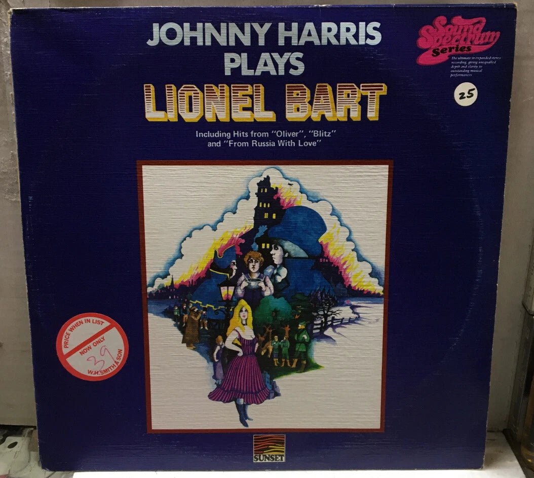 Johnny Harris Plays Lionel Bart UK Import Record SLS50212