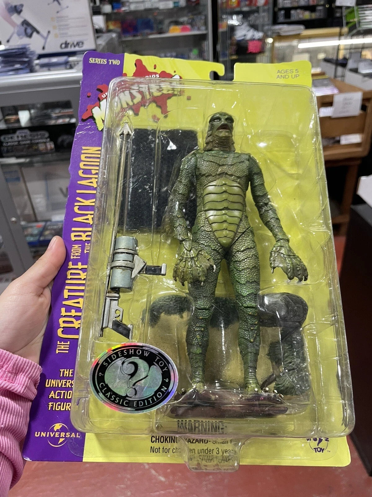 SIDESHOW THE CREATURE FROM THE BLACK LAGOON 1999 SERIES 2 ACTION FIGURE NEW