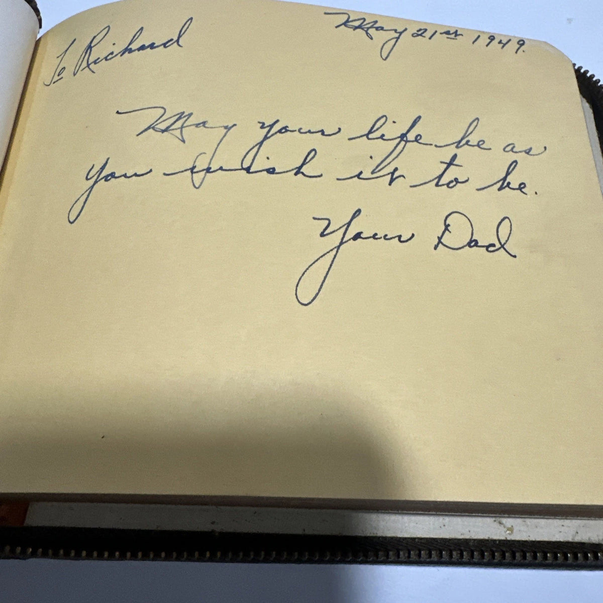 1949 Student Autograph Book