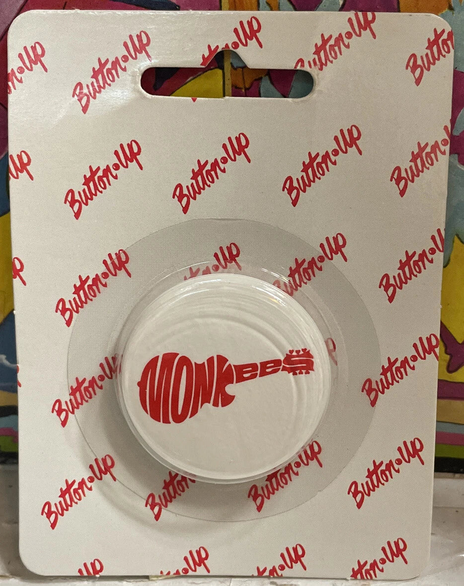 Vintage Monkees Sealed Button