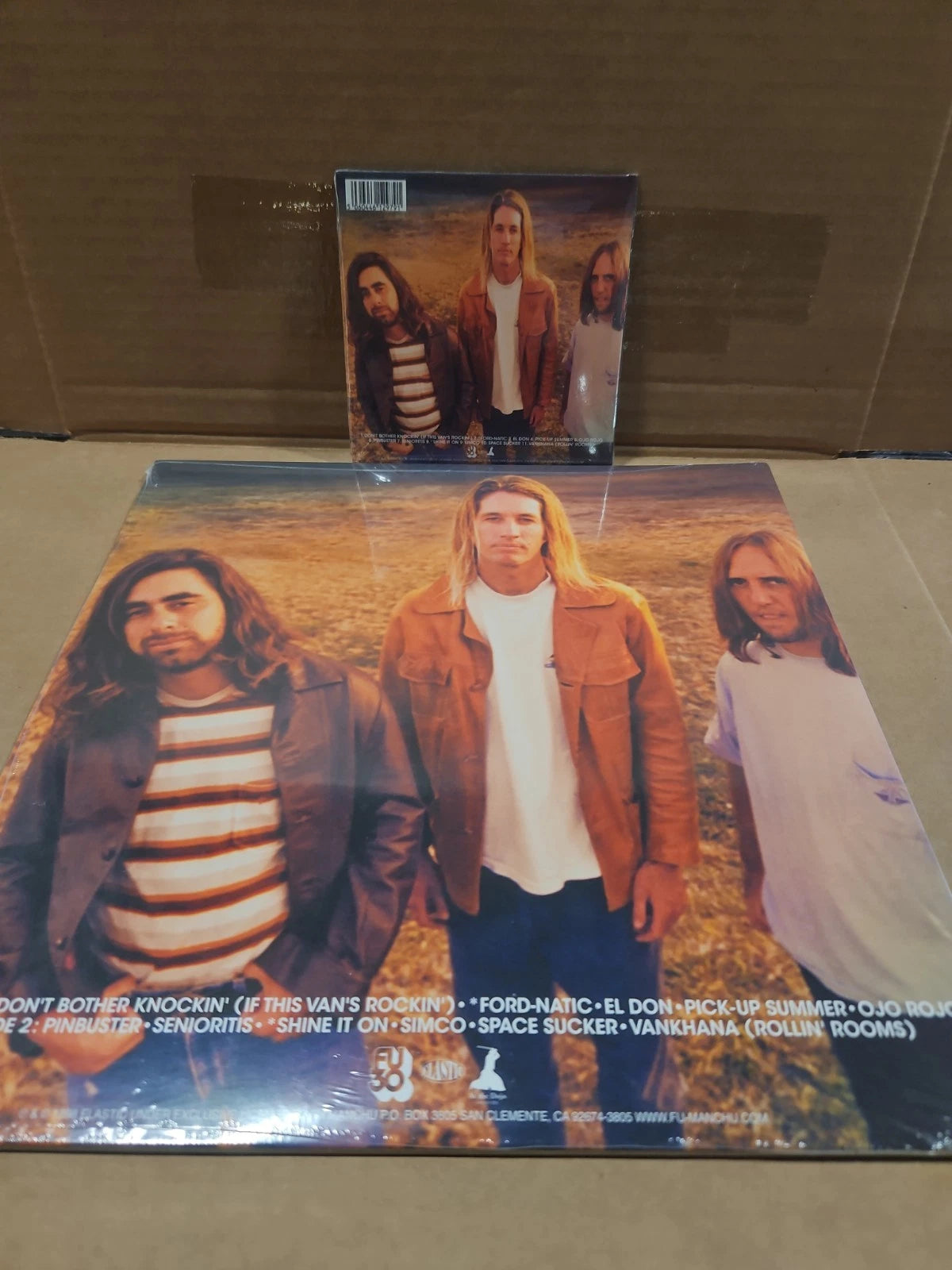 Return To Earth 91-93 Deluxe FU MANCHU Brand New Sealed Vinyl + CD Sealed