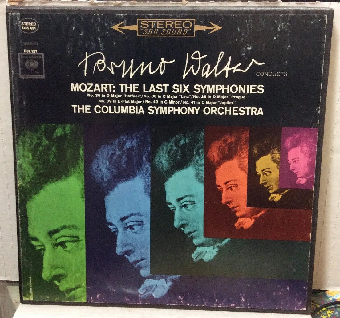 Bruno Walker The Last Six Symphonies Record Set D3S691