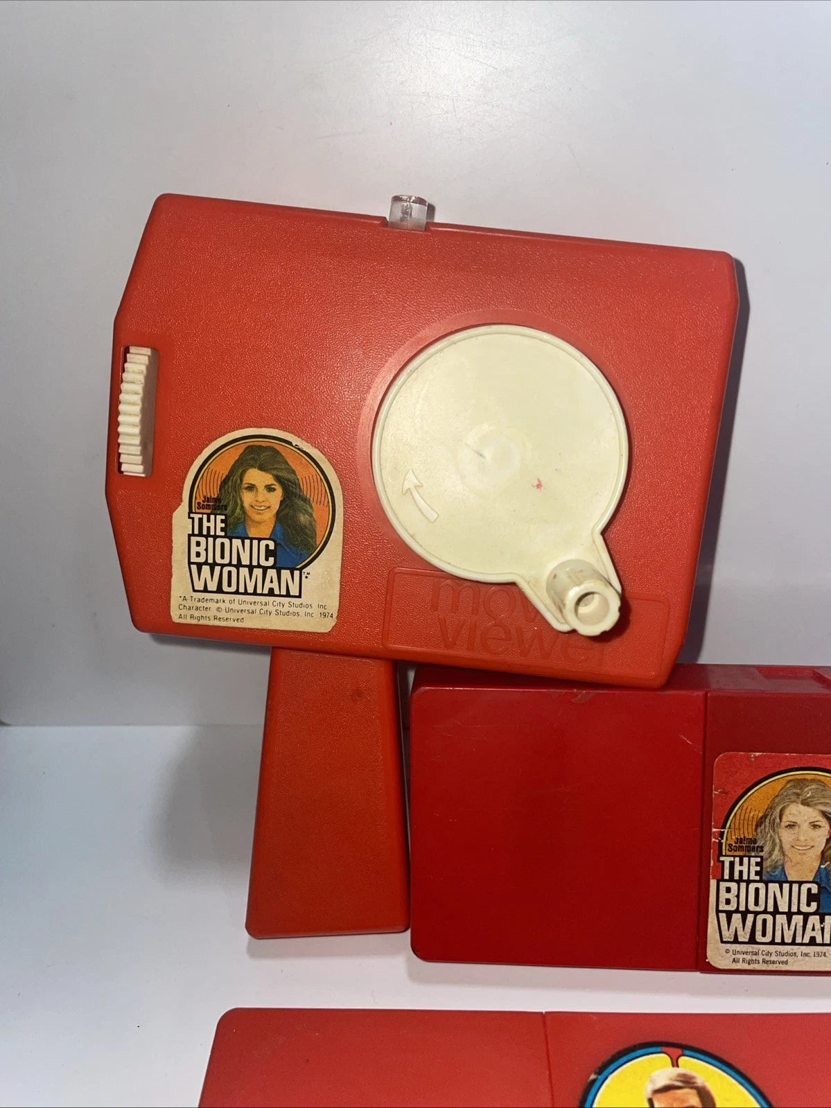 The Bionic Woman Movie Viewer Used Tested Extremely Rare + 3 Cassettes