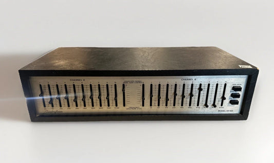 SOUNDCRAFTSMEN SE450 10-BAND STEREO GRAPHIC EQUALIZER Untested